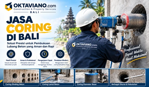 Professional Bali Concrete Coring Services Banner 510x300
